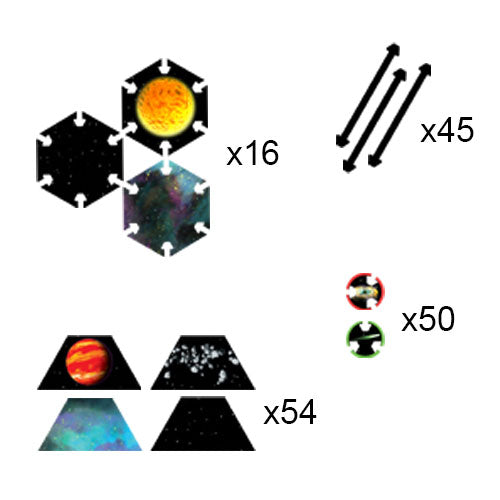 Traveller Ascension Extended Space Tiles