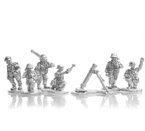 CGI 8cm Mortar Team, moving & firing