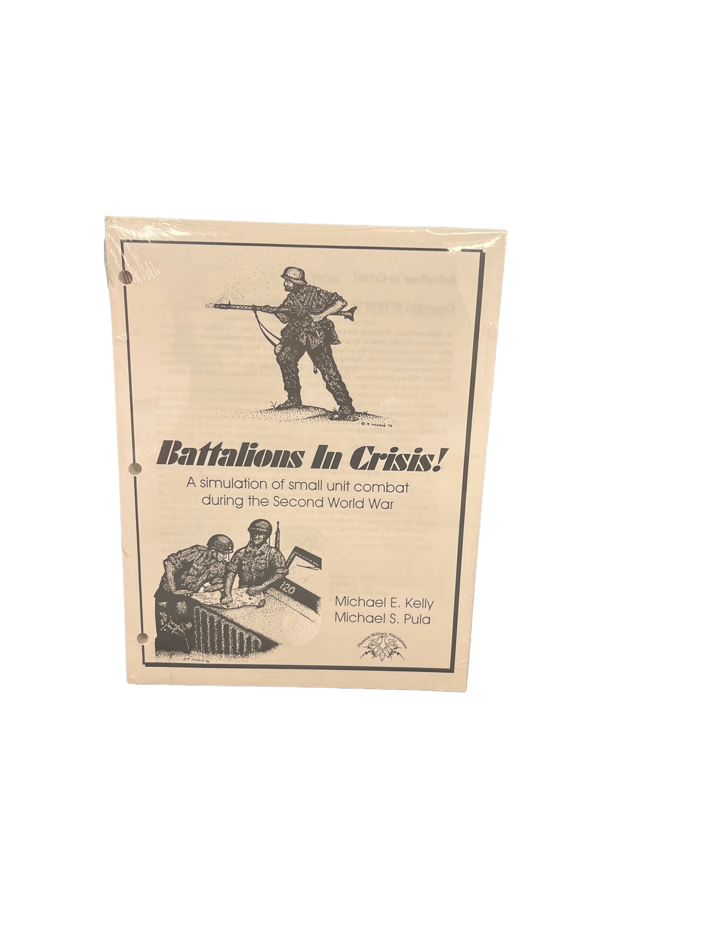Battalions in Crisis: A Simulation of small unit combat during WWII