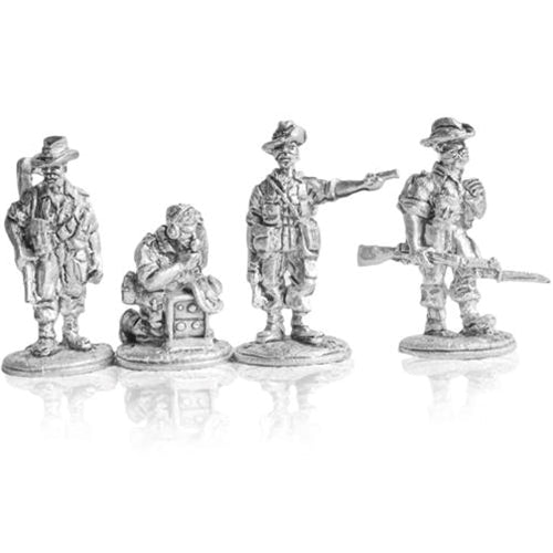 LRP NCO w/ Rifle, Bren Gunner, advancing