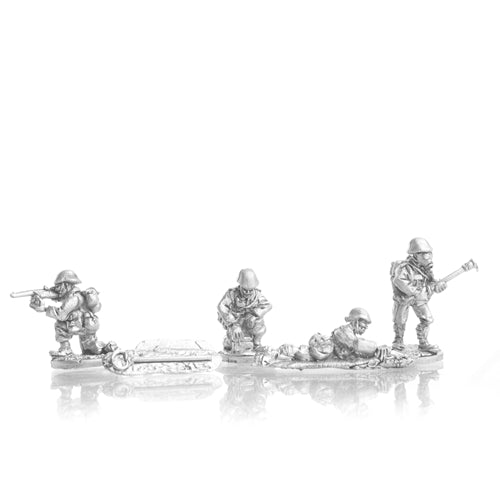 ROM Engineers w/ mine clearing team & flame thrower