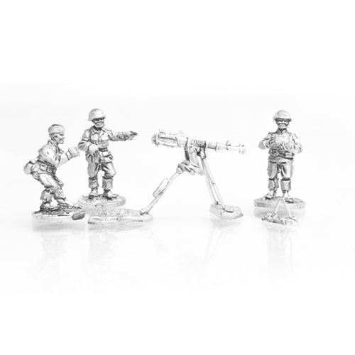 SOV AA Machine Gun Team, firing