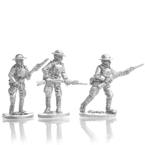 AEF 3 Riflemen Advancing