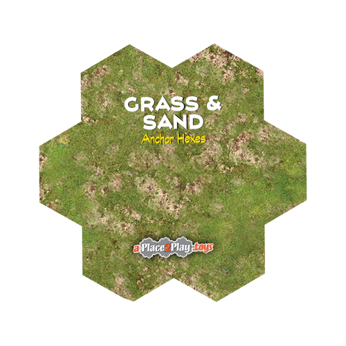 Hills - Grass and Sand Anchor Hex