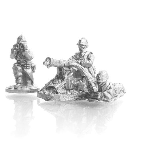 BEL Infantry, MMG Team with Maxim 08 firing