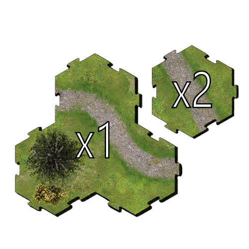 Land Mega - Paths and Dense Trees