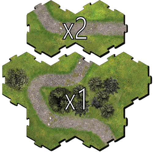 Land Mega - Paths and Dense Trees