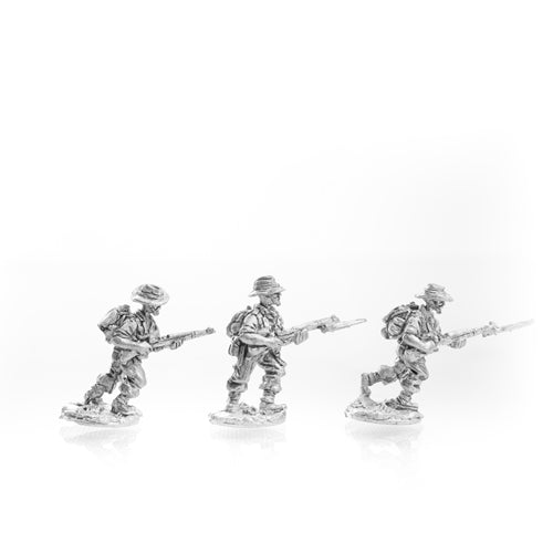 LRP Riflemen, advancing