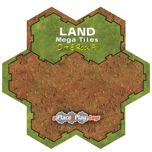 Land Mega Fill - Dirt and Rocks