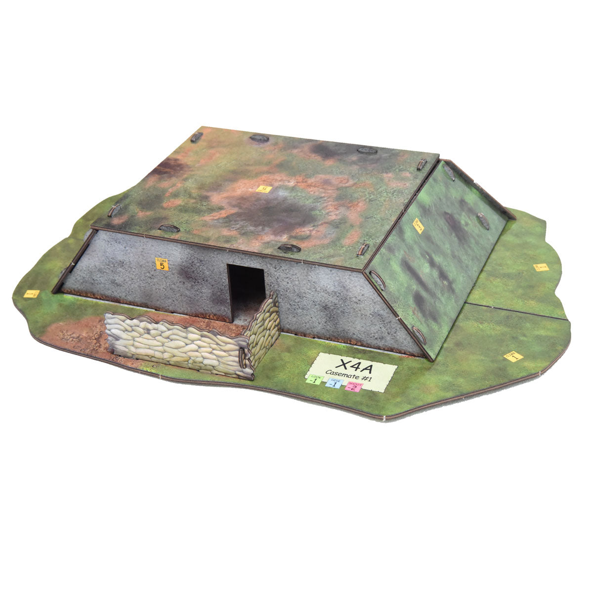 XTN Merville Gun Battery Expansion Terrain Pack