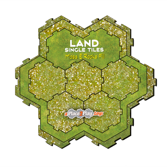 Land Fill - Moss and Rocks