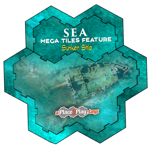 Sea Mega Feature - Sunken Ship